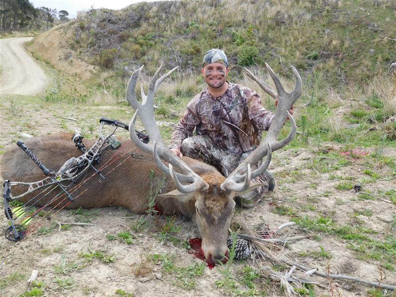 Moises with his fantastic bronze medal Red Stag